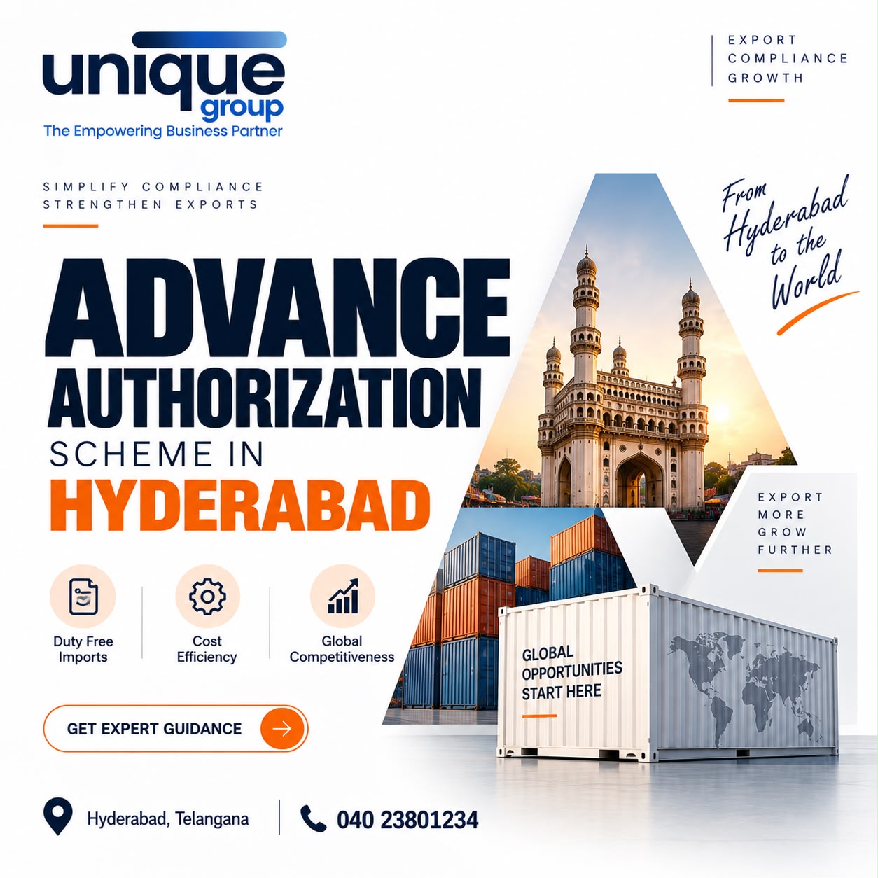 Advance Authorization Scheme in Hyderabad 