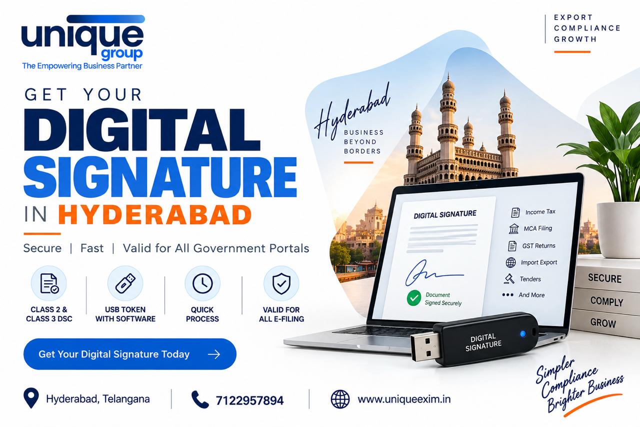 Digital Signature in Hyderabad