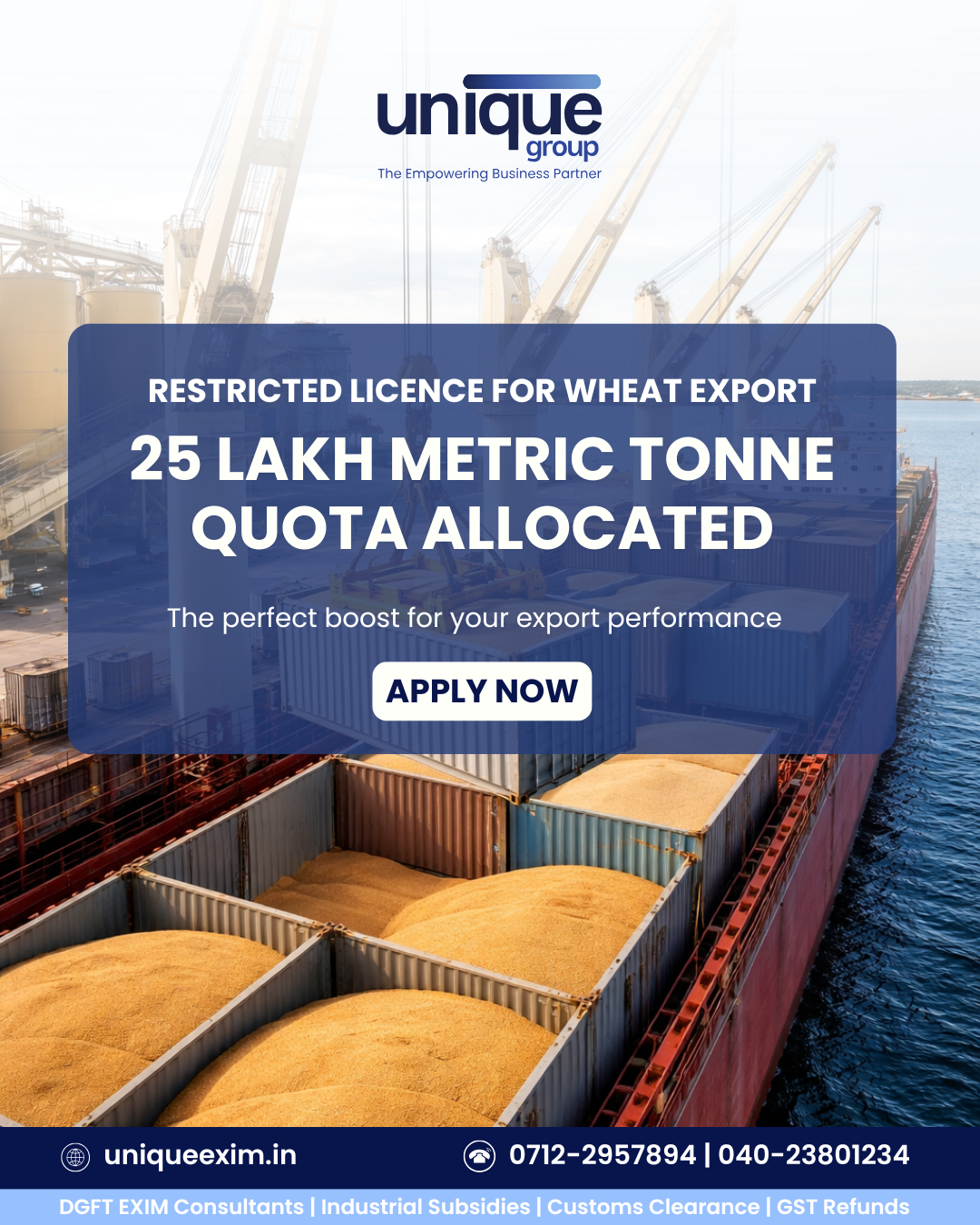 Wheat procurement notification India