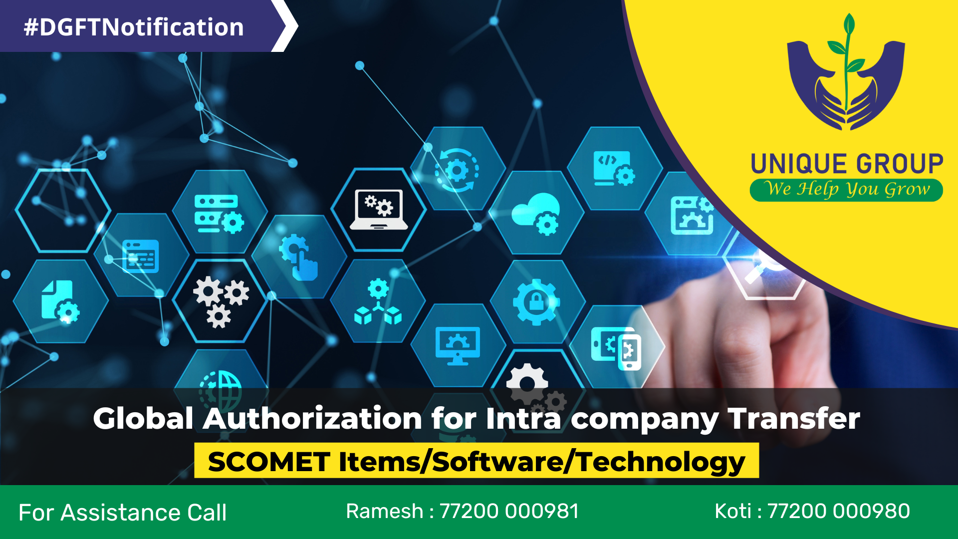 Global Authorization for Intra company Transfer | SCOMET