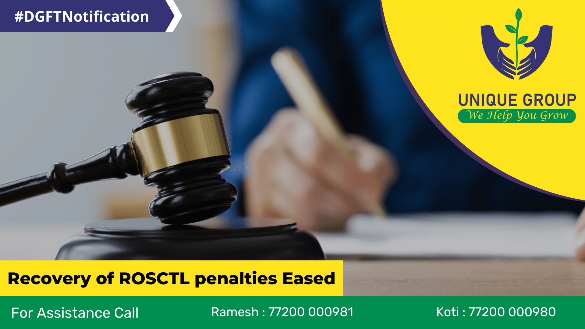 Recovery of ROSCTL penalties Eased